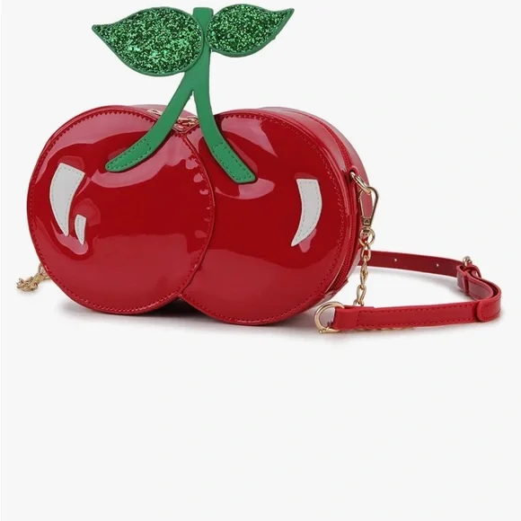 NWT CHERRY CROSSBODY PURSE - Picture 5 of 7